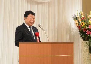 R6.7.29伊藤吉正氏黄綬褒章受章記念祝賀会（八千代町長　野村勇氏）